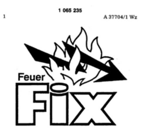 Feuer Fix Logo (DPMA, 14.10.1983)