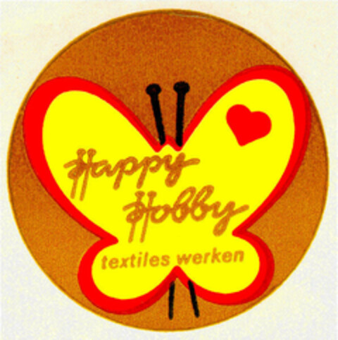 Happy Hobby textiles werken Logo (DPMA, 31.10.1989)