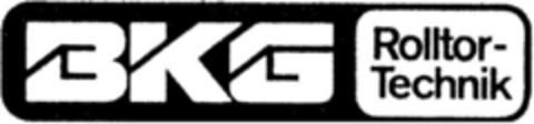 BKG Rolltor-Technik Logo (DPMA, 12/17/1993)