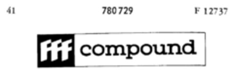 FFF compound Logo (DPMA, 21.04.1962)