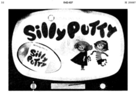 Silly Putty Logo (DPMA, 23.11.1966)