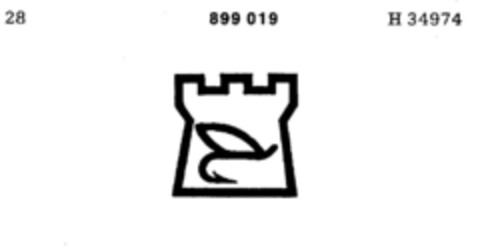 899019 Logo (DPMA, 23.11.1970)