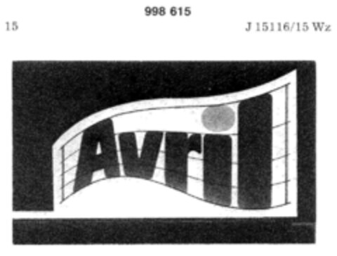 Avril Logo (DPMA, 04.04.1979)