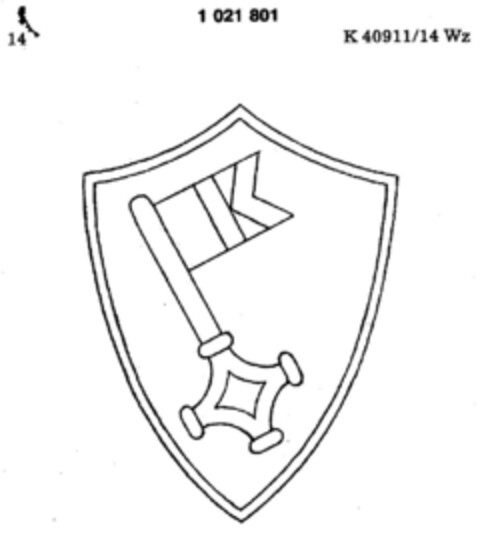 k Logo (DPMA, 01.06.1979)