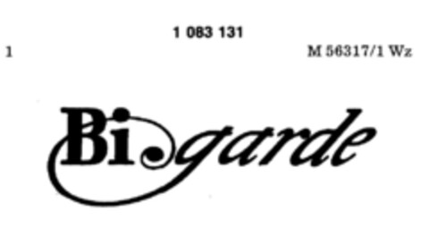 Bi garde Logo (DPMA, 15.03.1985)