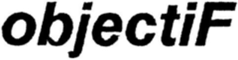 objectiF Logo (DPMA, 07/05/1990)