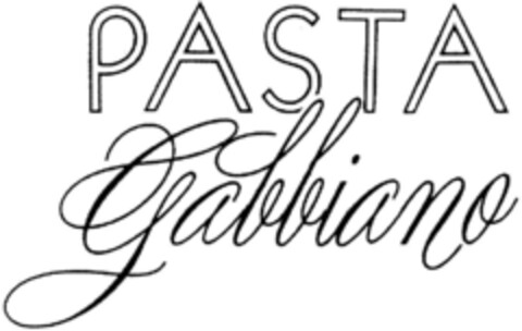 PASTA Gabbiano Logo (DPMA, 09/27/1991)