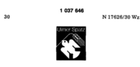 Ulmer Spatz Logo (DPMA, 16.05.1981)