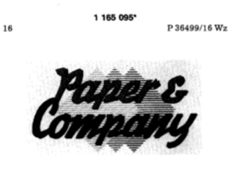 Paper & Company Logo (DPMA, 02.05.1988)