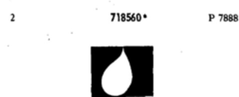 718560 Logo (DPMA, 02.08.1958)