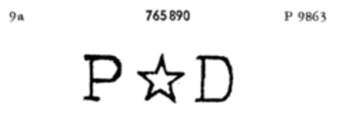 PD Logo (DPMA, 12.10.1960)