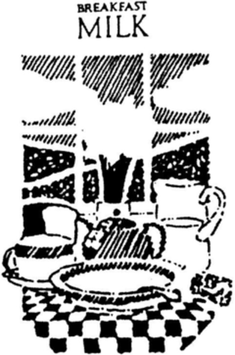 BREAKFAST MILK Logo (DPMA, 20.03.1990)