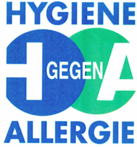 HYGIENE H GEGEN A ALLERGIE Logo (DPMA, 05.06.2000)