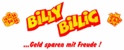 Billy Billig ...Geld sparen mit Freude! Logo (DPMA, 29.09.2000)