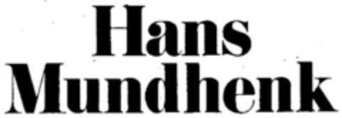 Hans Mundhenk Logo (DPMA, 12/01/2000)