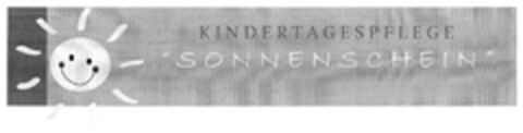 KINDERTAGESPFLEGE SONNENSCHEIN Logo (DPMA, 30.03.2011)