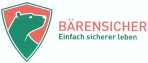 BÄRENSICHER Einfach sicherer leben Logo (DPMA, 04/06/2011)