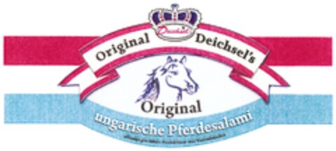 Original Deichsel's Original ungarische Pferdesalami Logo (DPMA, 21.09.2011)