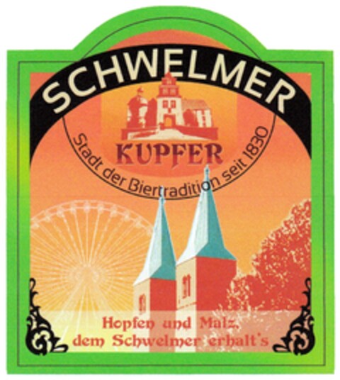 SCHWELMER Hopfen und Malz dem Schwelmer erhalt's Logo (DPMA, 25.11.2011)