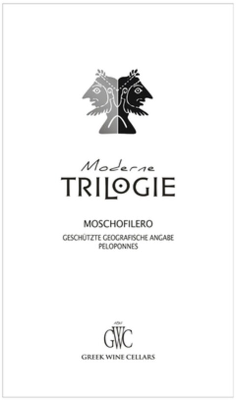 Moderne TRILOGIE GREEK WINE CELLARS Logo (DPMA, 23.01.2014)