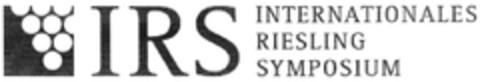 IRS INTERNATIONALES RIESLING SYMPOSIUM Logo (DPMA, 29.04.2014)