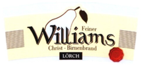 Feiner Williams Christ-Birnenbrand Logo (DPMA, 09/19/2014)