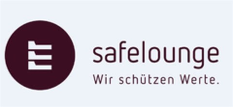 safelounge Wir schützen Werte. Logo (DPMA, 12/07/2015)