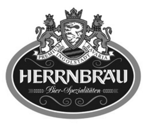 PREMIUM BAVARIA INGOLSTADT HERRNBRÄU Bier-Spezialitäten Logo (DPMA, 03/02/2016)