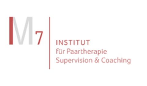 M7 INSTITUT für Paartherapie, Supervision & Coaching Logo (DPMA, 06.07.2016)