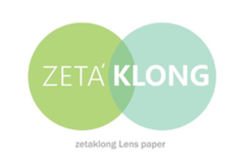 ZETA KLONG Logo (DPMA, 26.07.2016)