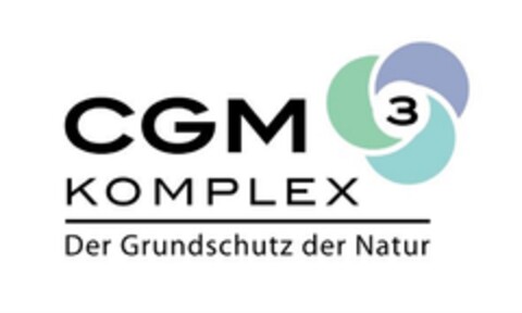 CGM 3 KOMPLEX Der Grundschutz der Natur Logo (DPMA, 28.11.2017)