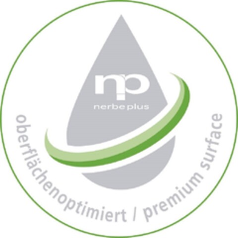 np nerbe plus oberflächenoptimiert / premium surface Logo (DPMA, 27.06.2017)