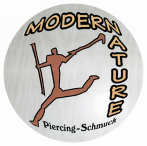 MODERN NATURE Piercing-Schmuck Logo (DPMA, 30.01.2019)