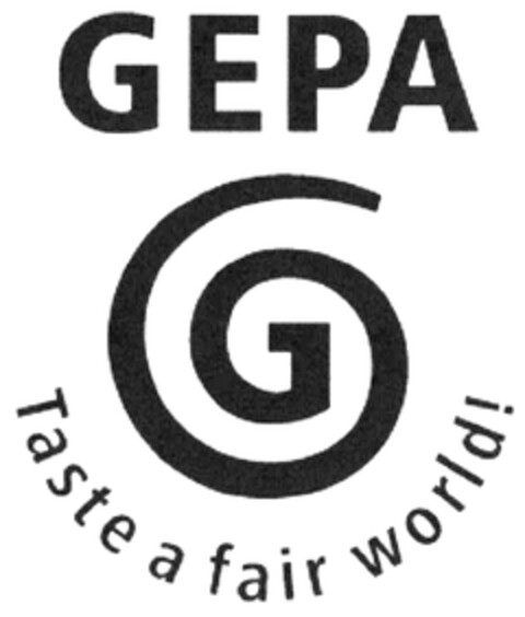 GEPA Taste a fair world! Logo (DPMA, 22.09.2023)