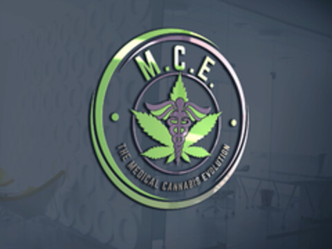 M.C.E. THE MEDICAL CANNABIS EVOLUTION Logo (DPMA, 10.11.2023)