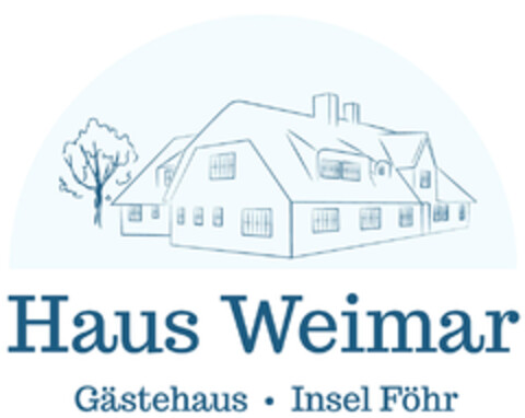 Haus Weimar Gästehaus · Insel Föhr Logo (DPMA, 10.04.2024)