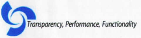 Transparency, Performance, Functionality Logo (DPMA, 28.02.2002)