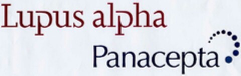 Lupus alpha Panacepta Logo (DPMA, 27.06.2002)