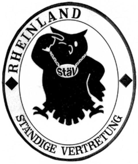 StäV STÄNDIGE VERTRETUNG RHEINLAND Logo (DPMA, 20.01.2003)