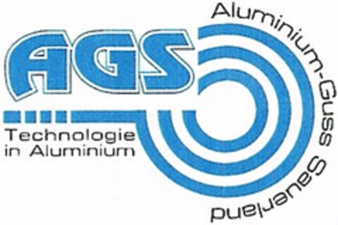 AGS Aluminium-Guss Sauerland Technologie in Aluminium Logo (DPMA, 04.09.2003)
