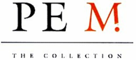 PE M THE COLLECTION Logo (DPMA, 24.11.2003)