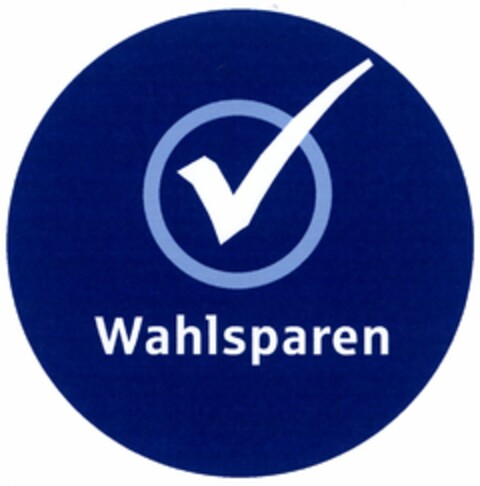 Wahlsparen Logo (DPMA, 29.10.2004)