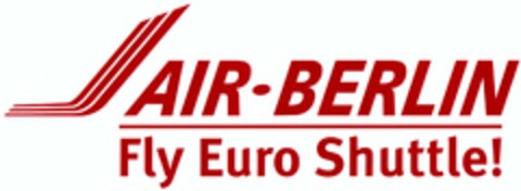 AIR-BERLIN Fly Euro Shuttle! Logo (DPMA, 19.01.2005)