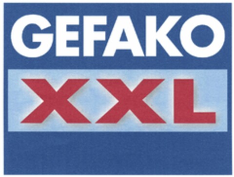 GEFAKO XXL Logo (DPMA, 01.04.2005)