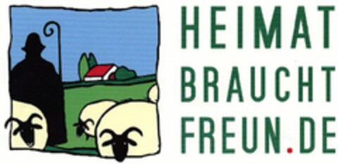 HEIMAT BRAUCHT FREUN.DE Logo (DPMA, 05/12/2005)