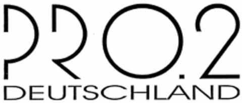 PRO.2 DEUTSCHLAND Logo (DPMA, 01.12.2005)