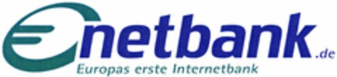 netbank.de Europas erste Internetbank Logo (DPMA, 08/25/2006)