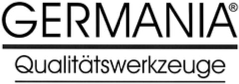 GERMANIA Qualitätswerkzeuge Logo (DPMA, 12/21/2007)