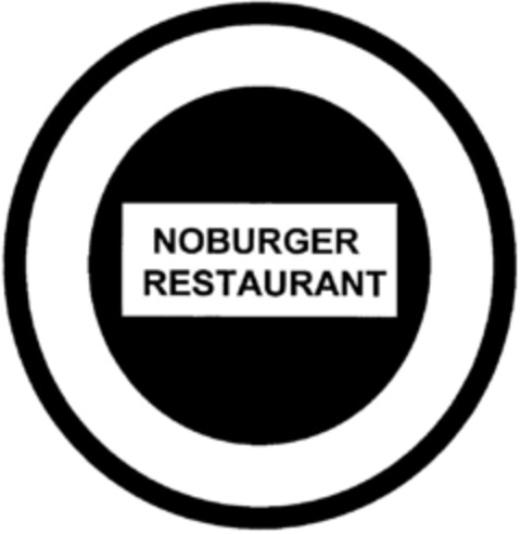 NOBURGER RESTAURANT Logo (DPMA, 09/24/1996)