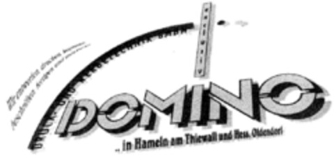 DOMINO Logo (DPMA, 04.08.1997)